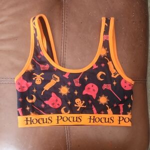 Hocus Pocus Themed Sports Bra